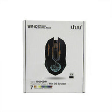 Load image into Gallery viewer, Wireless Gaming Mouse Up to 10000 DPI, UHURU Rechargeable USB Wireless Mouse
