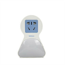 Load image into Gallery viewer, Outlet Extender with Night Light, Plug-in Warm White LED Nightlight
