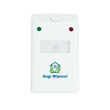 Load image into Gallery viewer, Ultrasonic Pest Control Repeller By Bugs Wipeout: 4 Eco-Friendly, Pet And Child
