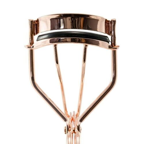 Eyelash Curler with Satin Bag & Refill Pads - (Rose Gold)