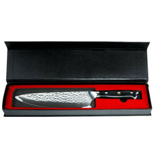 Load image into Gallery viewer, Damascus Chef Knife Premium G10 Handle &amp; Triple Rivet, Razor Sharp Kitchen
