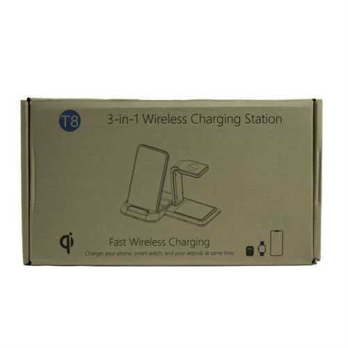 Wireless Charger, 3 in 1 Wireless Charging Stand for pods phone